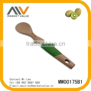 NEW DESIGN HIGH QUALITY 2PCS WOODEN KITCHEN TOOLS WITH SILICONE CASE thumbnail-6