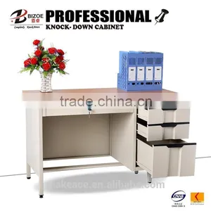 Gold Supplier Optional Color Office Furniture Metal Desk thumbnail-3