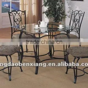 Wrought Iron Dining Chairs thumbnail-1