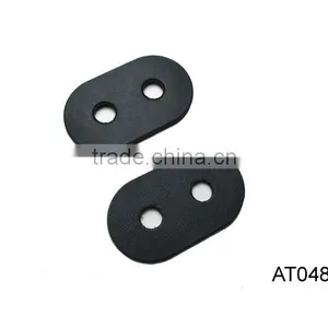 Two Holes for Rope Crossing Leather Patch Pig Nose Buckle thumbnail-2