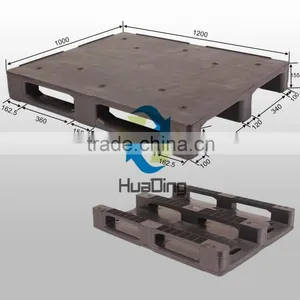 HOT SALE Medium Duty Single Face 4 Way Export Plastic Pallet Price With 3 Runners Supplier's Choice thumbnail-1