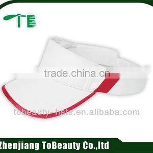 White Tennis Visor Cap thumbnail-1