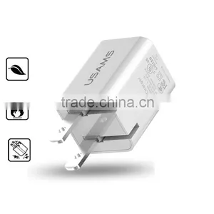 Original USAMS U-Mini Foldable USB Charger Mobile Phone Travel Charger For Apple / Smartphone / PSP thumbnail-5