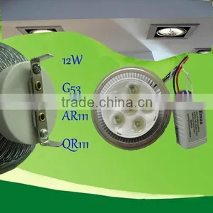 High Quality Ar111 Led Diamable LED Downlight 12w 15w thumbnail-1