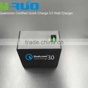 Express Usa Qualcomm Certified Quick Charge QC 3.0 Travel Charger Output for Samsung Galaxy S 6, Google Nexus 6 thumbnail-3