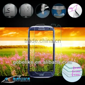 9H Anti-scratch,Ultra Clear Tempered Glass Screen Protectors for Samsung Galaxy S4/S4 Mini thumbnail-2