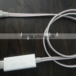 USB EL Wire for Computer-mobile Charging and Data Transmission Language Option French thumbnail-6