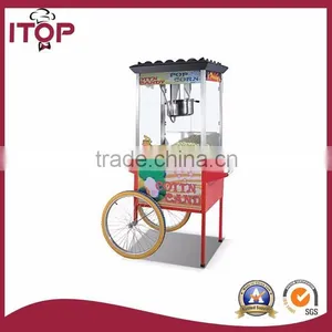 12Oz / 16Oz Commercial Grade With Cart Popcorn Machine thumbnail-1