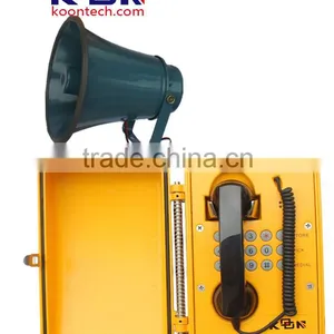 All Weather Protection Loudspeaker Telephone With Red Flash Light KNSP-08L thumbnail-3