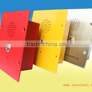 Stainless Steel Call Station VOIP POE Phone Waterproof Intercom Paging System Phone thumbnail-1