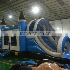 High Quality Popular Giant Castle Inflatable Combo Bouncer for Children thumbnail-6