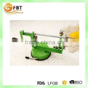 Made in China Hand Operated 3 in 1 Manual Metal Apple Peeler Slicer Corer thumbnail-1
