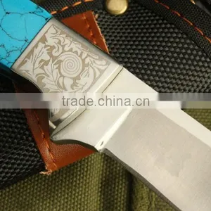 OEM Wood Handle Hunting Combat Knife thumbnail-6