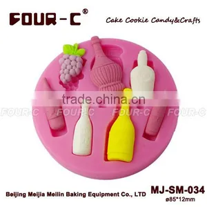 Assorted Bottlessilicone Mold Making Rubber, Silicone Rubber for Gypsum Mold Making,fondant Art Tools thumbnail-1