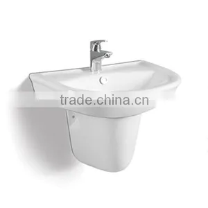 Chinese Wall Hung Ceramic Wash Basin thumbnail-1