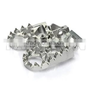 CNC Billet Motorcycle Footrest for Kawasaki Motocross Dirt Bikes thumbnail-4