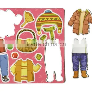 Best Seller Promotional Dress up Fridge Magnet Customized PVC Dress up Magnet Magnetic Dress up Gifts thumbnail-1