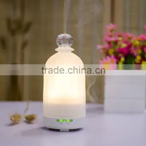 Colorful LED Light Aromatherapy Glass Diffuser /essential Oil Portable Air Humidifier thumbnail-1