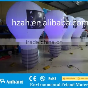 Giant Inflatable Standing Lamp Bulb for Advertising Decoration thumbnail-1