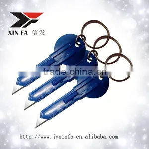 Convenient- Carrying Key Paper Cutter Knife With Circle Ring thumbnail-3