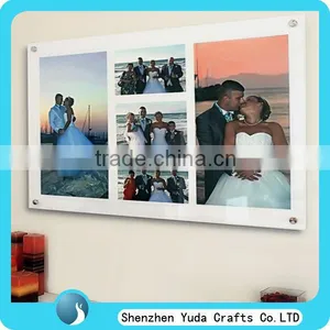 Custom Wall Hanging Big Wedding Photo Frame Acrylic Love Picture Frame With Screws Funny thumbnail-1