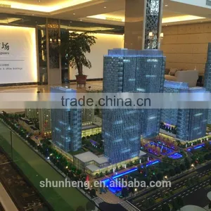 Miniature Building Scale Model With Lighting System for Exhibition/customize Miniature Model Making thumbnail-4