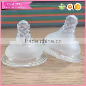Big Baby Toy Silicone Nipple With New Design for Standard Neck Baby Bottle thumbnail-1
