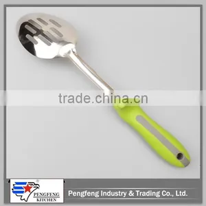 China Wholesale Stainless Steel Slotted Spoon thumbnail-3