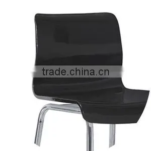 Nordic/classics/north American Black Walnut Wood Furniture/Kennedy Plywood Armchair/ High Bar Stool/ Creative Bar Chair thumbnail-3