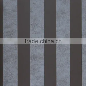 Water Ink Printing Modern Style Striped Non Woven Wallpaper thumbnail-2