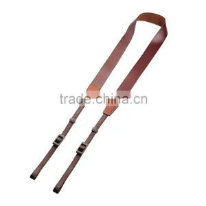 Brown Camera Strap Make by Leather Embossed Logo thumbnail-3