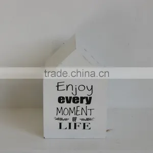 White Wooden Piggy Bank thumbnail-1