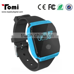 Ports Smart Wristband E07S Bluetooth Smart Band Swimming Bracelet Vibrating Alarm for Android and os System thumbnail-1