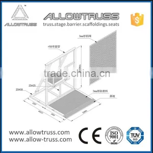 Aluminum Stage Road Truss Barrier Gate,Parking Barrier thumbnail-3