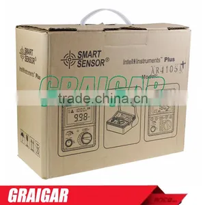 Smart Sensor AR4105A Digital Earth Resistance Tester Meter 0-200 Ohm 2/3Lines thumbnail-5