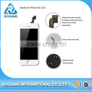 2015 Import Smartphone Accessory Small Digital Display Screen LCD Screen for Apple IPhone 5c LCD Black thumbnail-3