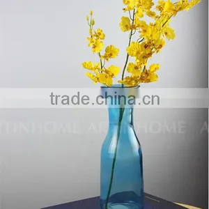 Royal Blue Mini Glass Vases Wedding Centerpiece thumbnail-2