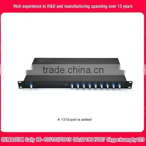 40 Channels Duplex DWDM AAWG Mux Demux C21 to C60 3dB Insertion Loss With Monitor Port thumbnail-2