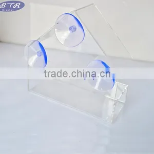 Clear Organic Glass Bird Houses be Hanging Bird House on Window thumbnail-1
