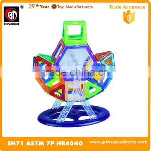 2016 Popular Intelligent Toy Magnetic Building Blocks XINBIDA MINI 86PCS thumbnail-2