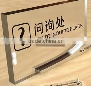 2015 New Design Clear Transparent Acrylic Sign Board Acrylic Sheet thumbnail-1