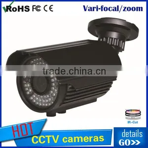 HOT SALE!2014 New Model Vari-focal Bullet 700TVL/800TVL/900TVL/1200TVL Waterproof IR Day Night Shenzhen Cctv Camera thumbnail-1