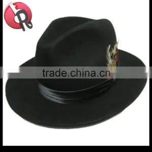 Australia Wool Felt Gangster Fedora Hat thumbnail-5