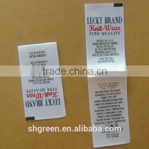 Washing Care Label With Double Sides Printing thumbnail-2