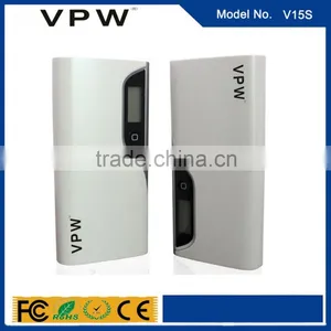 Factory Wholesale Portable Double USB Output 8000mAh Power Bank With LCD Display thumbnail-1