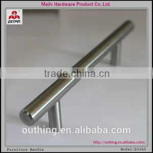 High Quality T Shape Stainless Steel Cabinet Handle D3040 thumbnail-1