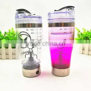 Accept Custom Color USB Rechargeable Tornado Shaker Bottle and Electric Vortex Mixer Bottle Effortlessly Protein Shaker Bottle thumbnail-2