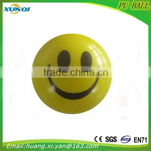 Smiling Face Ball High Quality Children Toy Balls Soft Anti Stress Ball,PU Foam Ball thumbnail-1