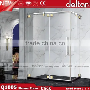 Cheap Stainless Steel 304 Framework Shower Enclosure, Tempered Glass Shower Enclosure thumbnail-4