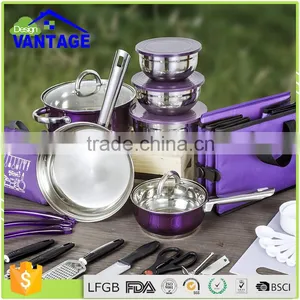 33 Pcs Kitchen Cookware Set thumbnail-1